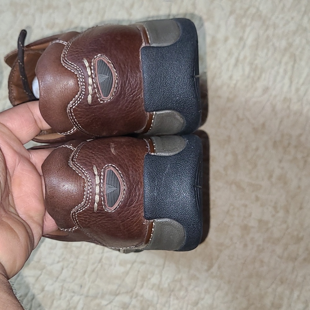 Johnston & Murphy Rutledge Oxfords Shoe's Brown Leather Size 10 - Picture 5 of 9